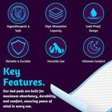 DryEase Disposable Bed Pads 60 X 90 cm